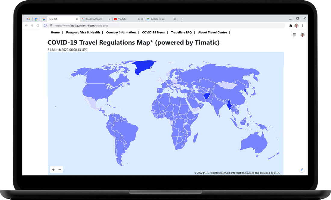 سایت نمایش ایرلاین ها زمان کرونا