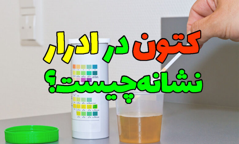 کتون در ادرار نشانه چیست