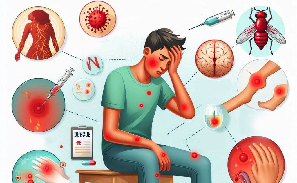 علامت اولیه تب دنگی