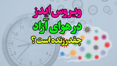 ویروس ایدز در هوای آزاد چقدر زنده است