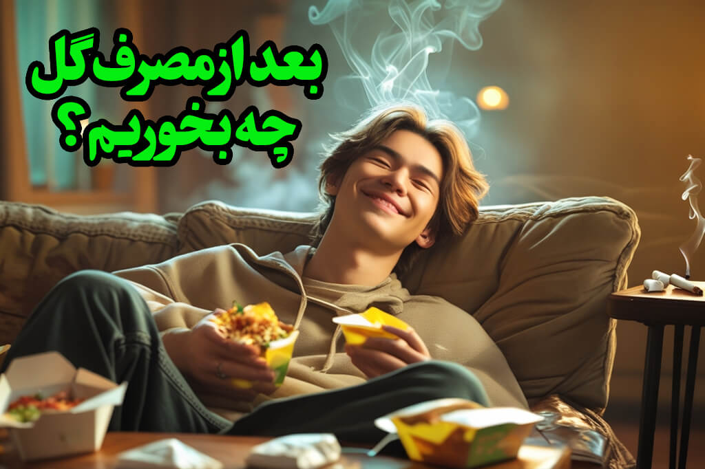 پس از کشیدن گل چی بخوریم
