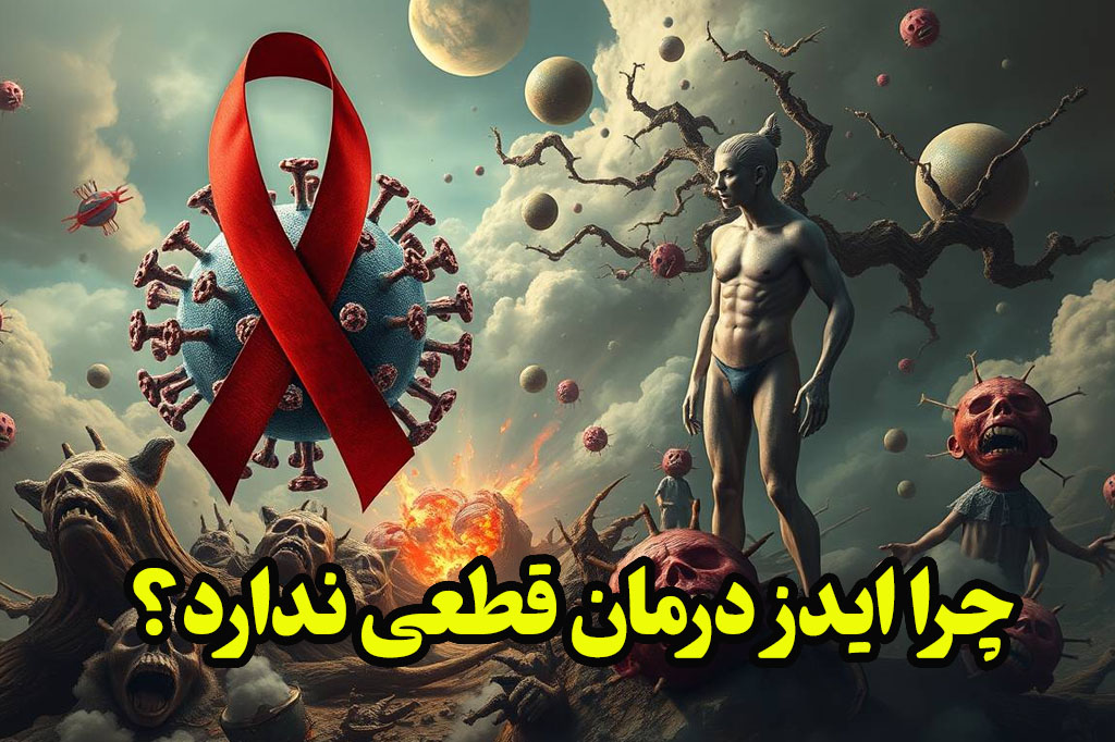 چرا درمان ایدز قطعی نیست