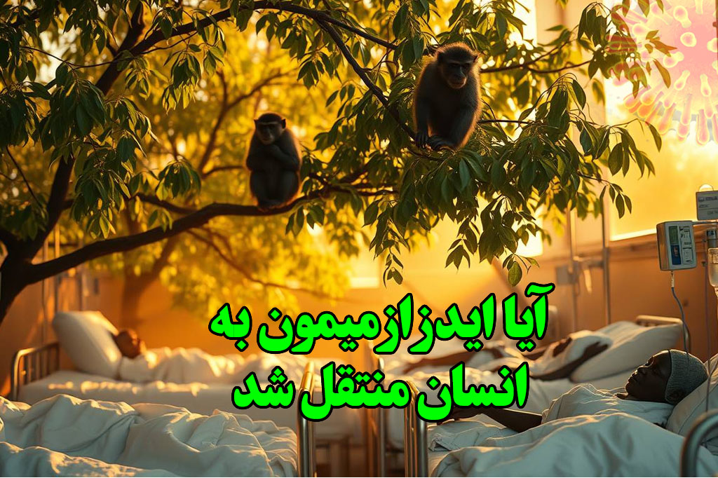 منتقل شدن ایدز ار میمون