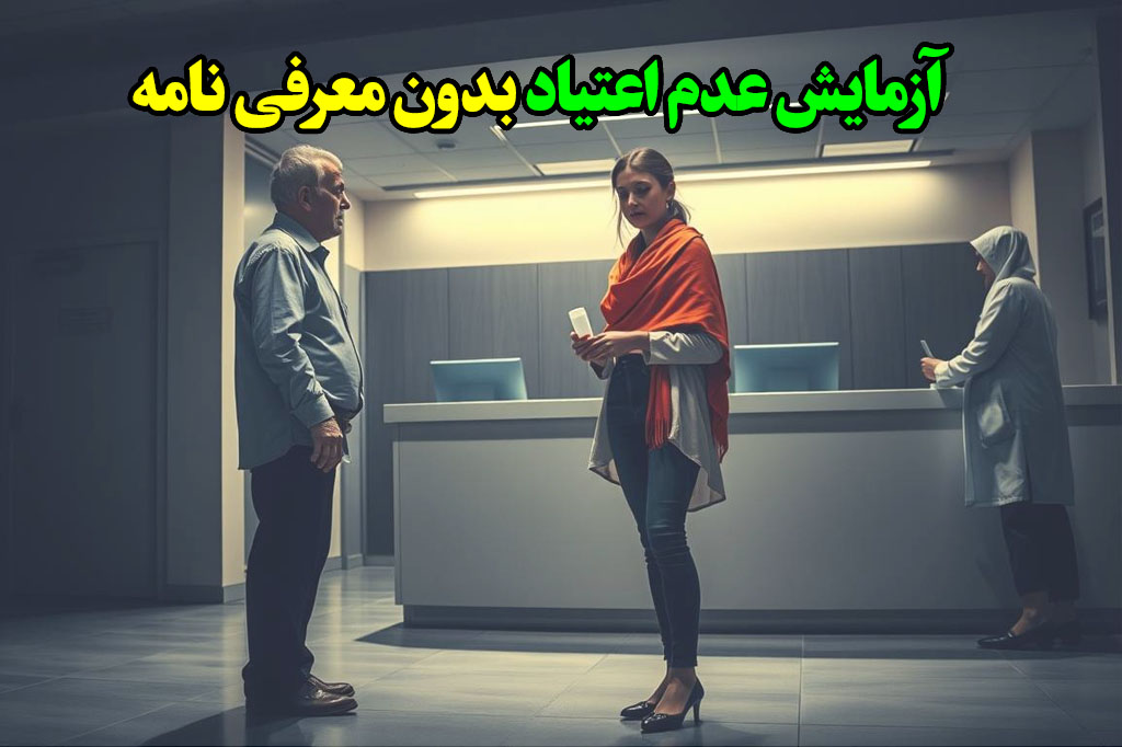 آزمایش اعتیاد بدون معرفی نامه