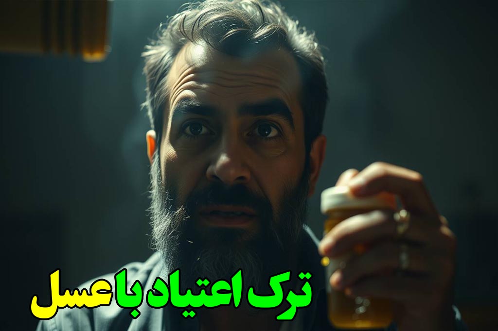 ترک اعتیاد با عسل