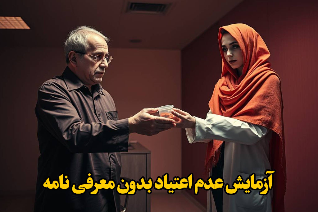 تست عدم اعتیاد بدون معرفی نامه