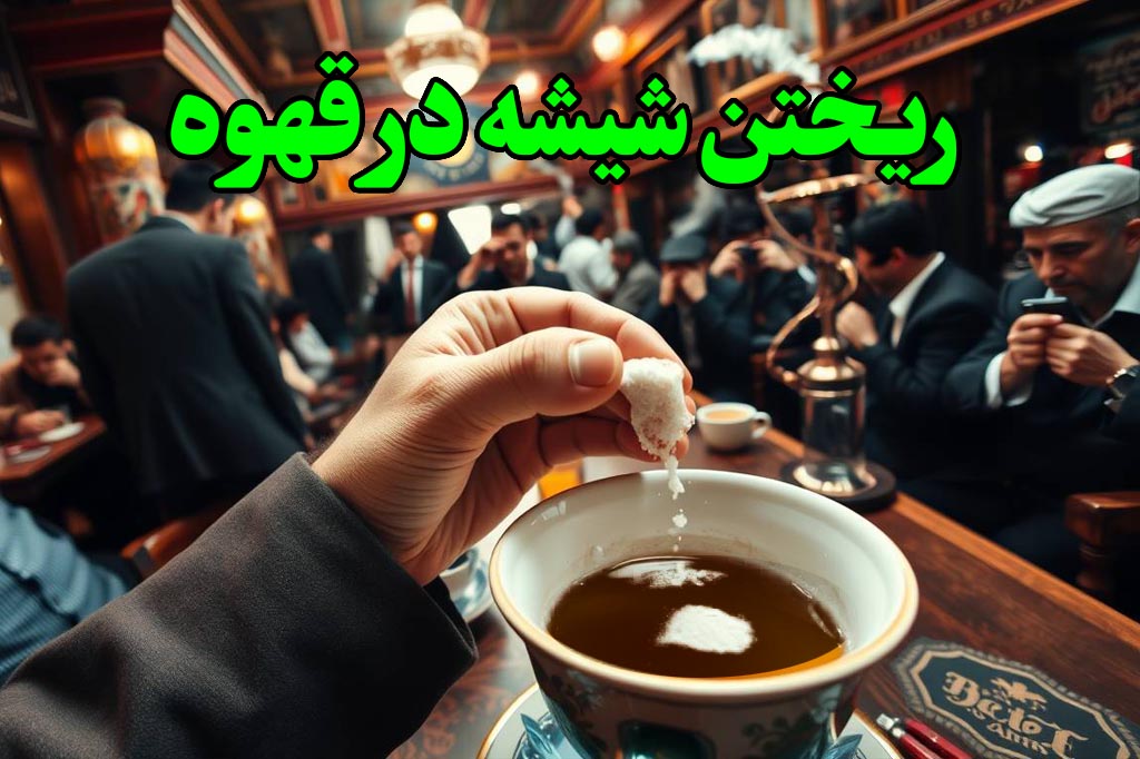 عوارض ریختن شیشه در قهوه