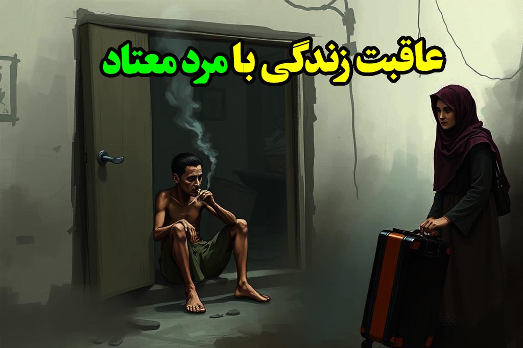 عاقبت زندگی با مرد معتاد