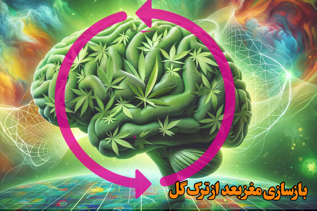 مراحل بازسازی مغز بعد از ترک گل