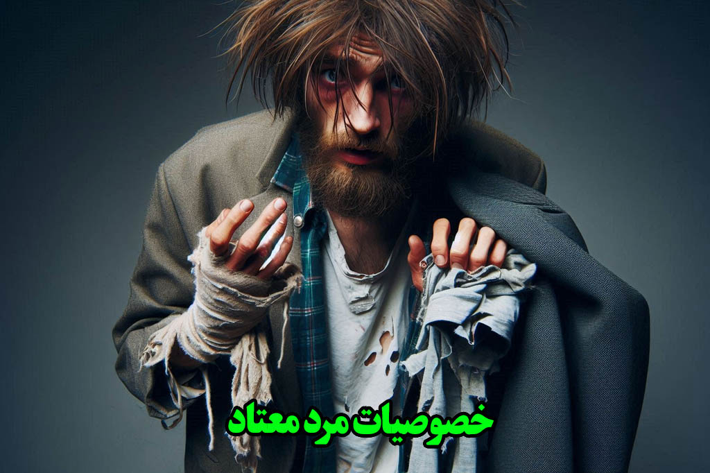 خصوصیات مرد معتاد به مواد