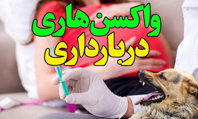 واکسن هاری در بارداری