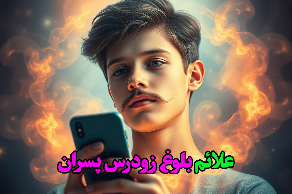 علائم بلوغ زودرس پسران