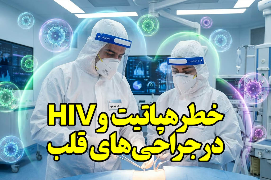 خطر هپاتیت و ایدز در جراحی‌های قلب باز