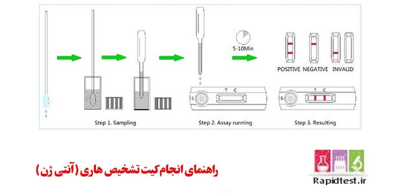راهنمای کیت تشخیص هاری